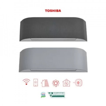 Aer conditionat Toshiba Haori  Dark grey si Light grey